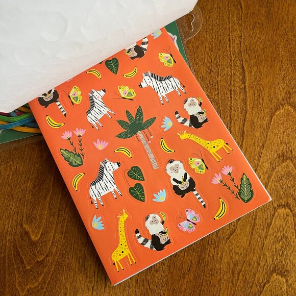 Joann Fabrics Pop! wildlife stickers and lacing cards NWT - Picture 4 of 6